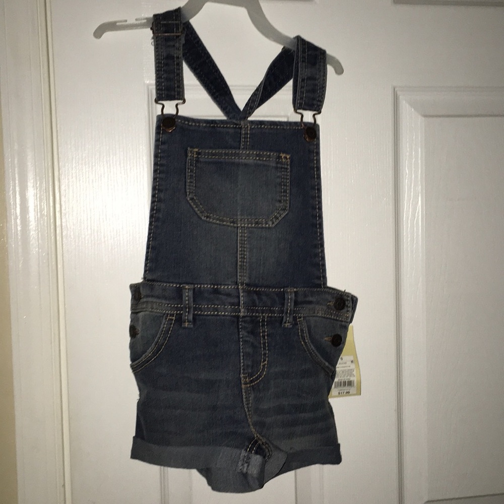 Brand new denim overalls from target size 6